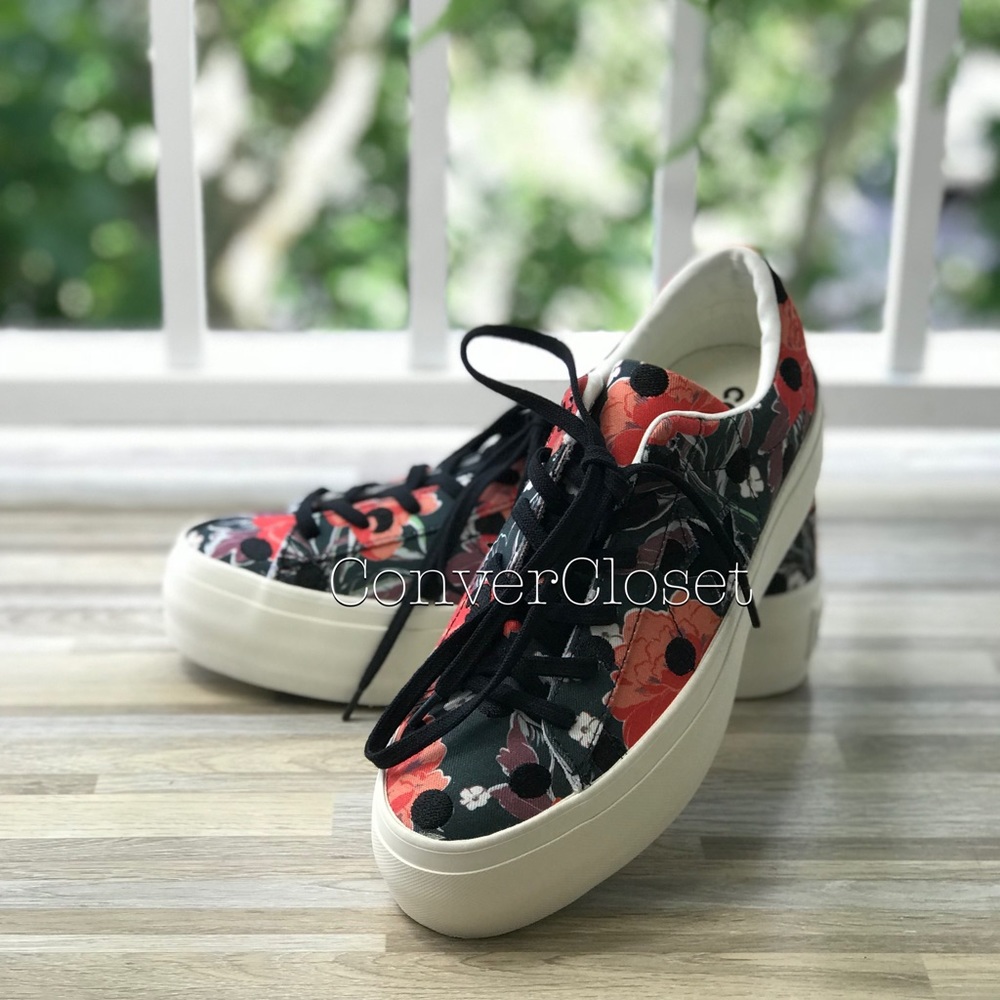 NWT Converse One Star Platform OX Nectarine W AUTH - Picture 2 of 7